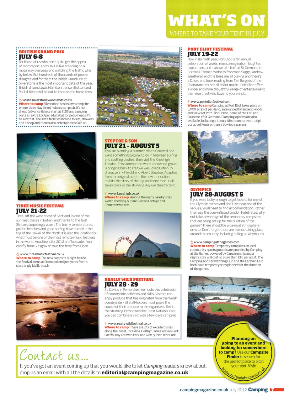 Camping Preview Pages