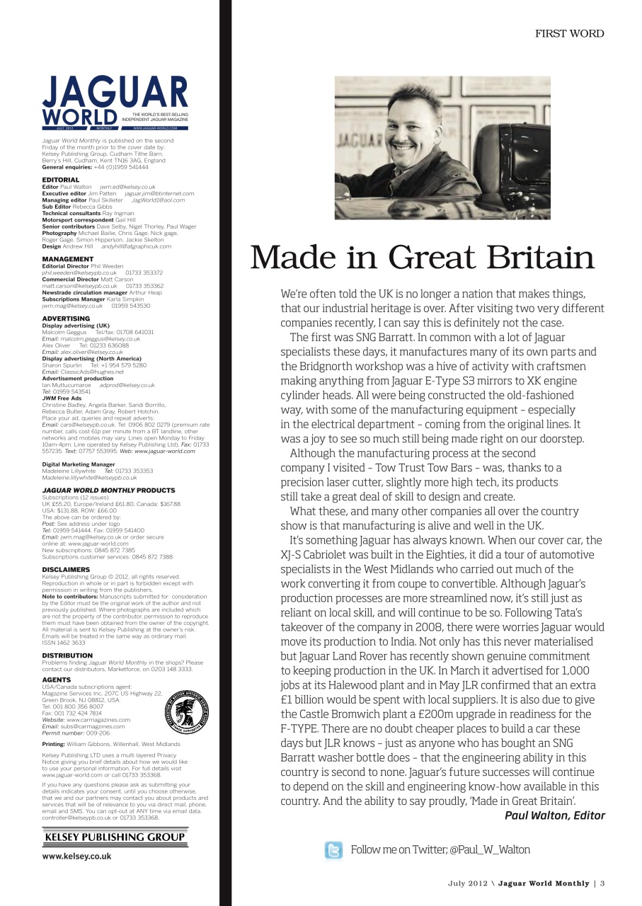 Jaguar World Preview Pages