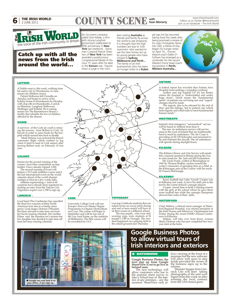 Irish World Preview Pages