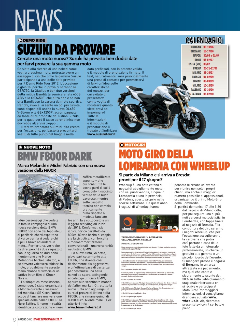 Superbike Italia Preview Pages