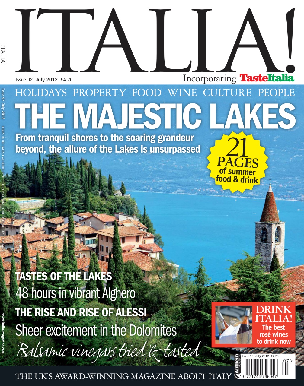 Italia! Preview Pages