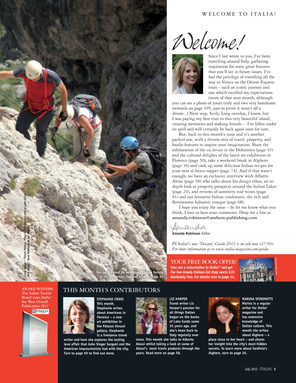 Italia! Preview Pages