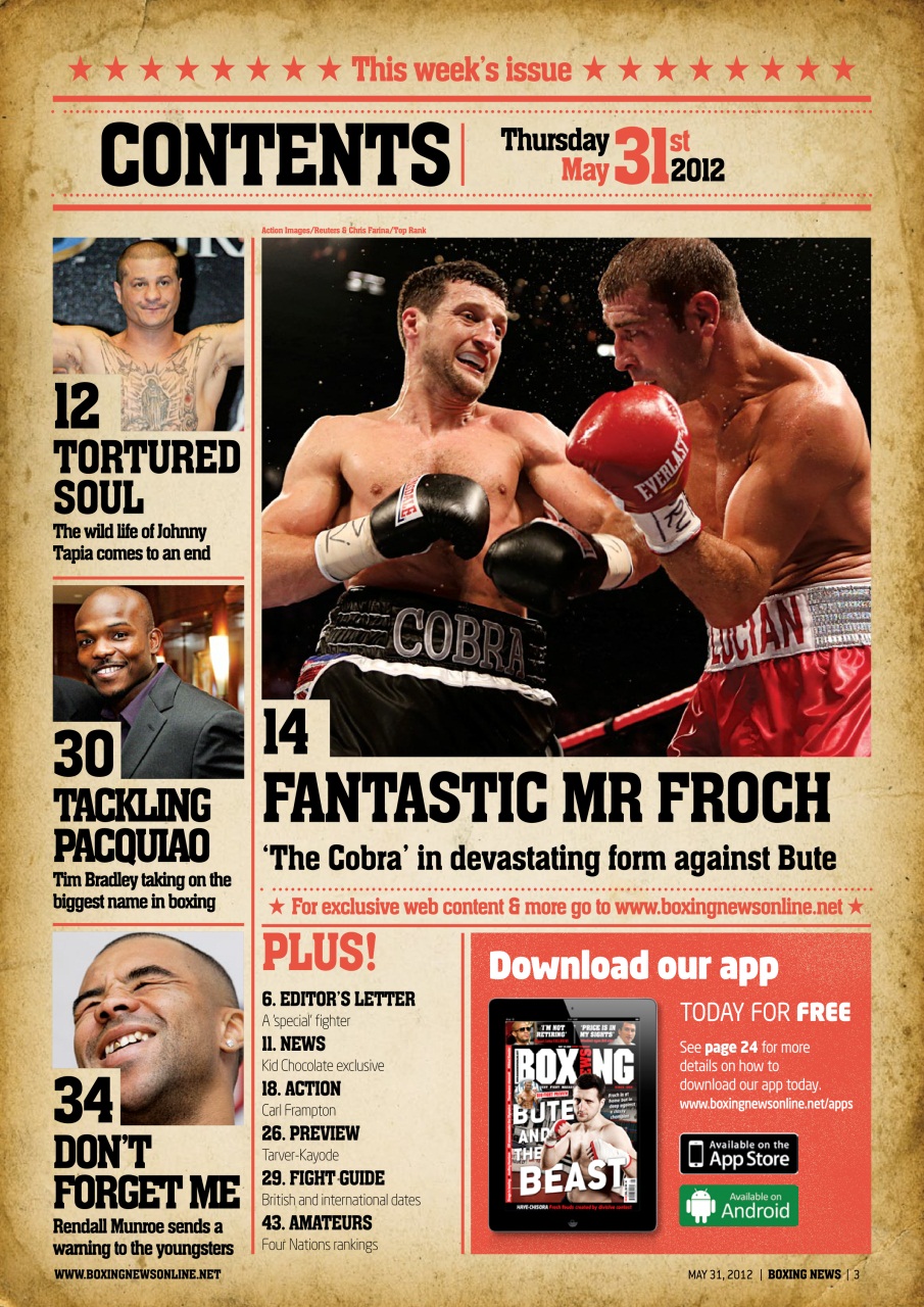 Boxing News Preview Pages
