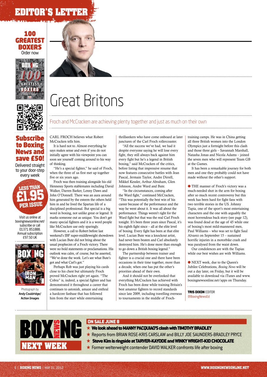 Boxing News Preview Pages