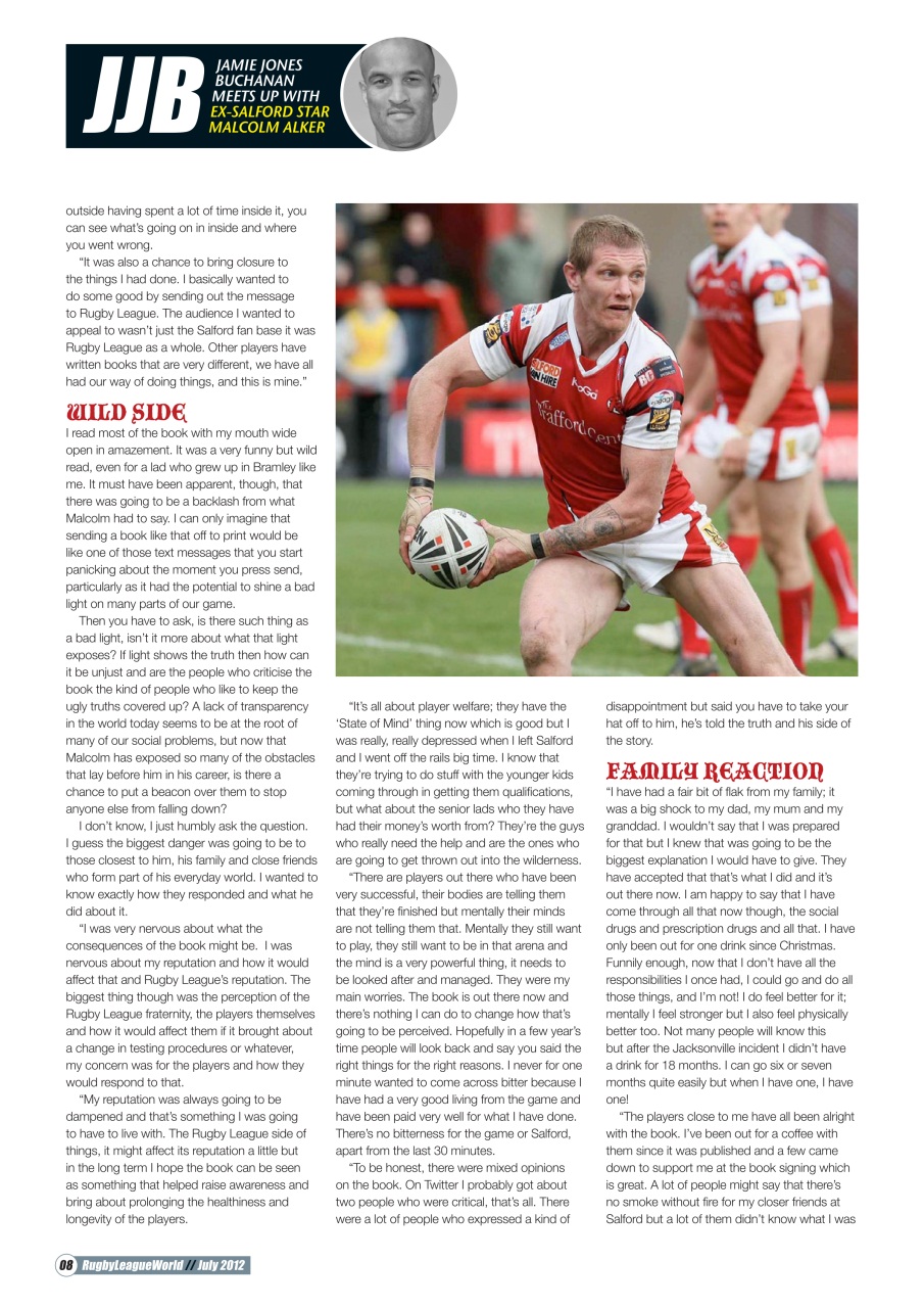 Rugby League World Preview Pages