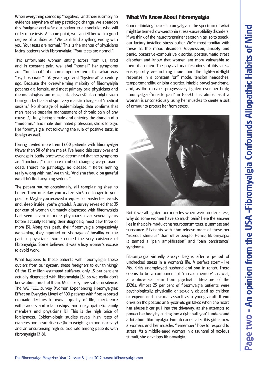 Fibromyalgia Magazine Preview Pages