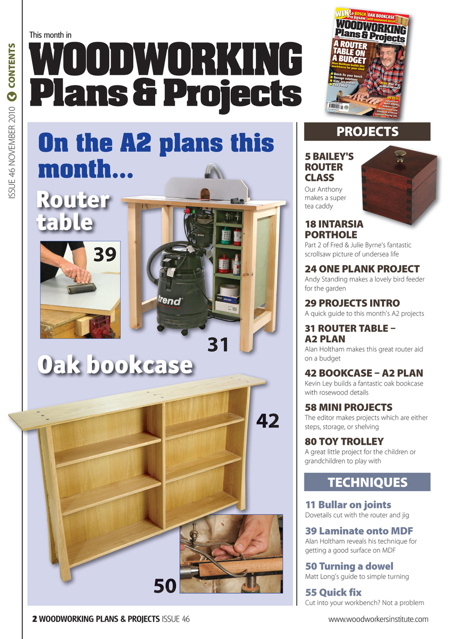 Woodworking Crafts Magazine Preview Pages