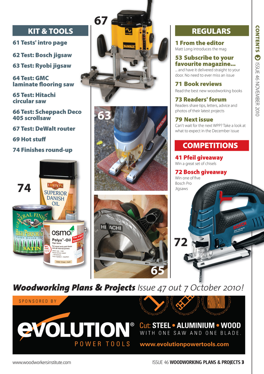 Woodworking Crafts Magazine Preview Pages