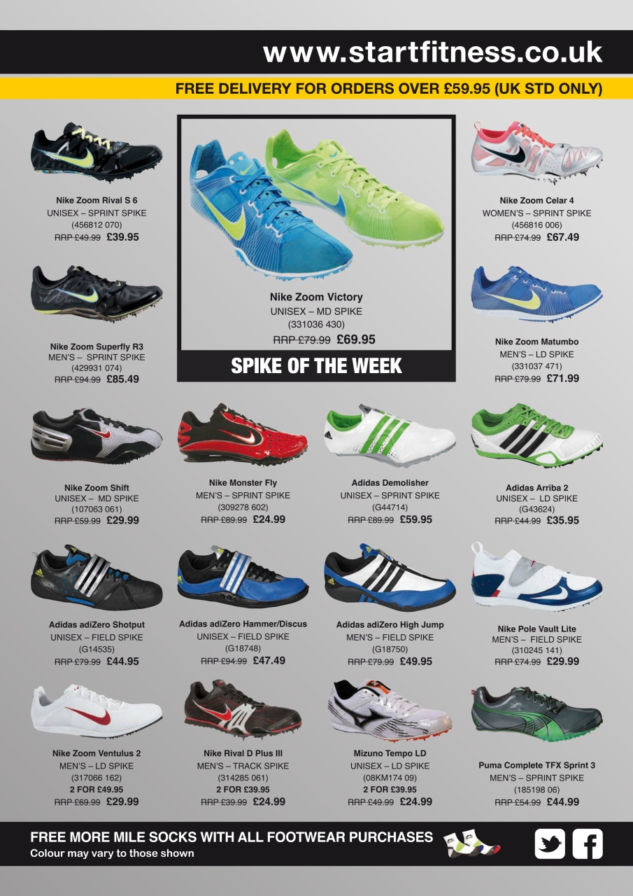 AW – Athletics Weekly Magazine Preview Pages