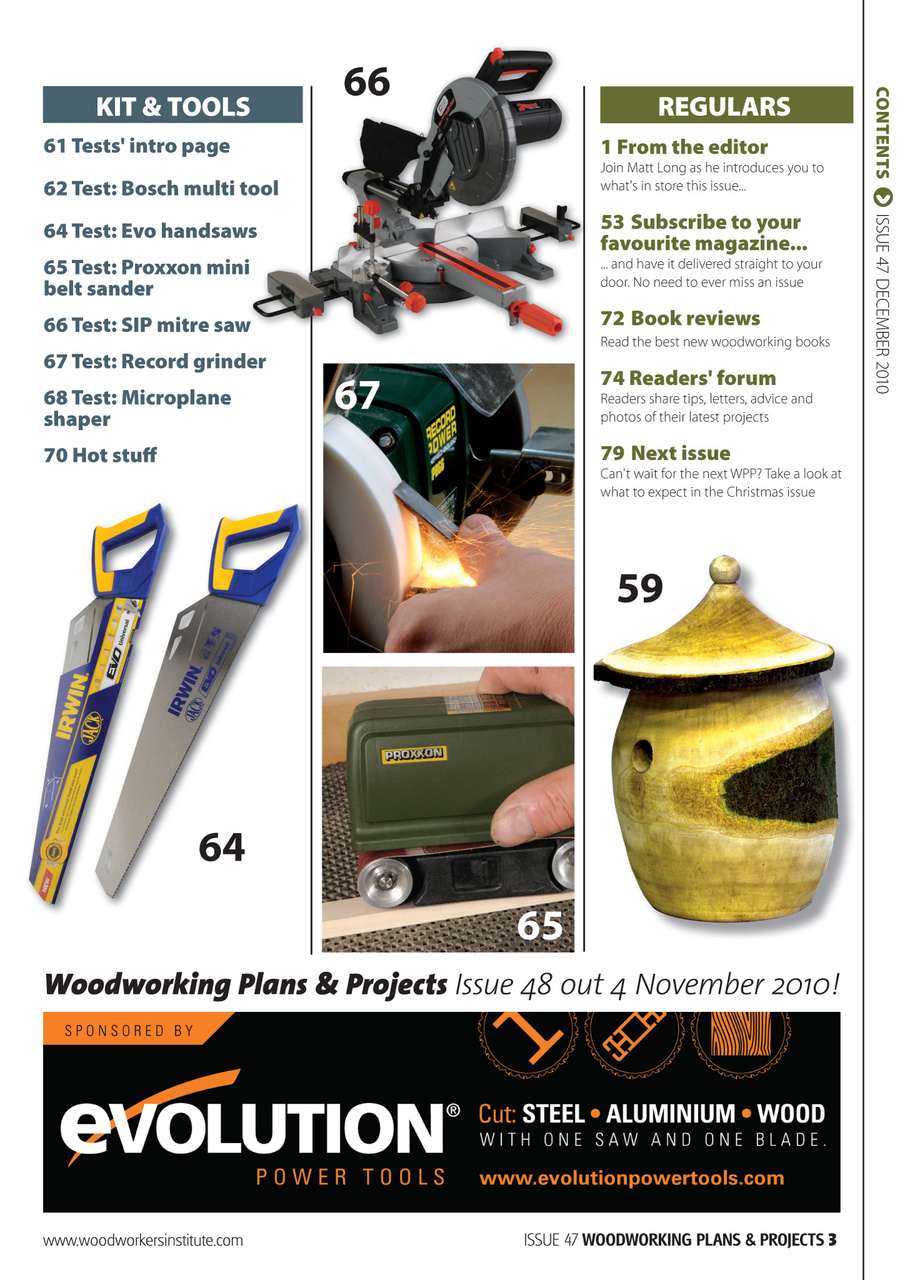 Woodworking Crafts Magazine Preview Pages