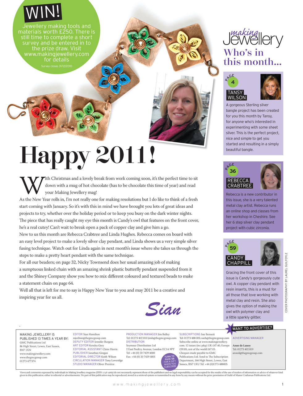 Making Jewellery Preview Pages