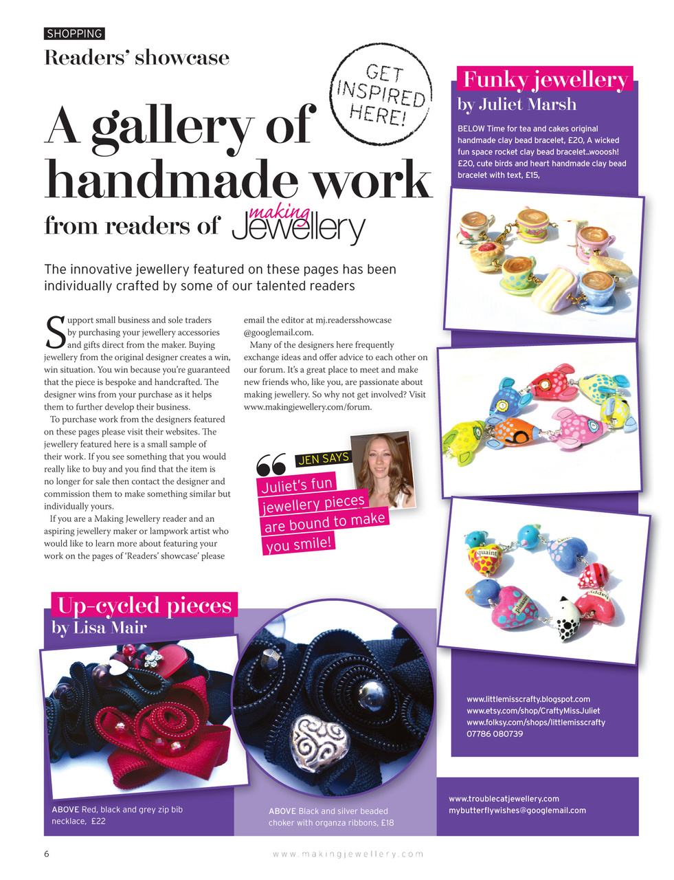 Making Jewellery Preview Pages