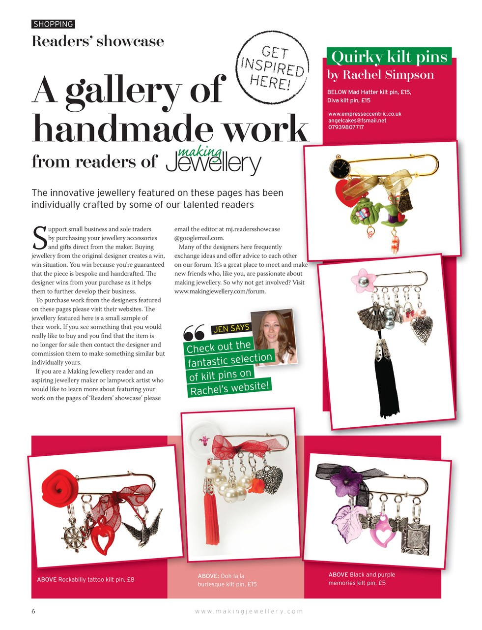 Making Jewellery Preview Pages