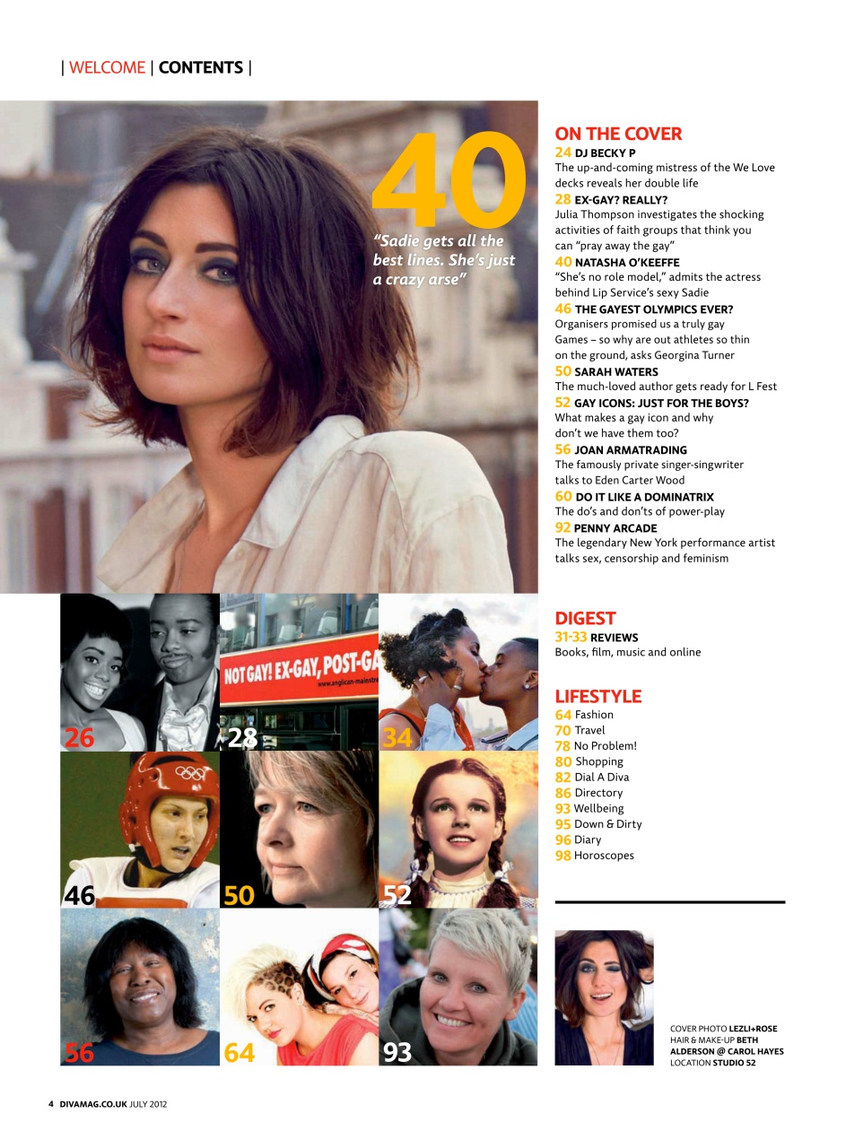 DIVA Magazine Preview Pages