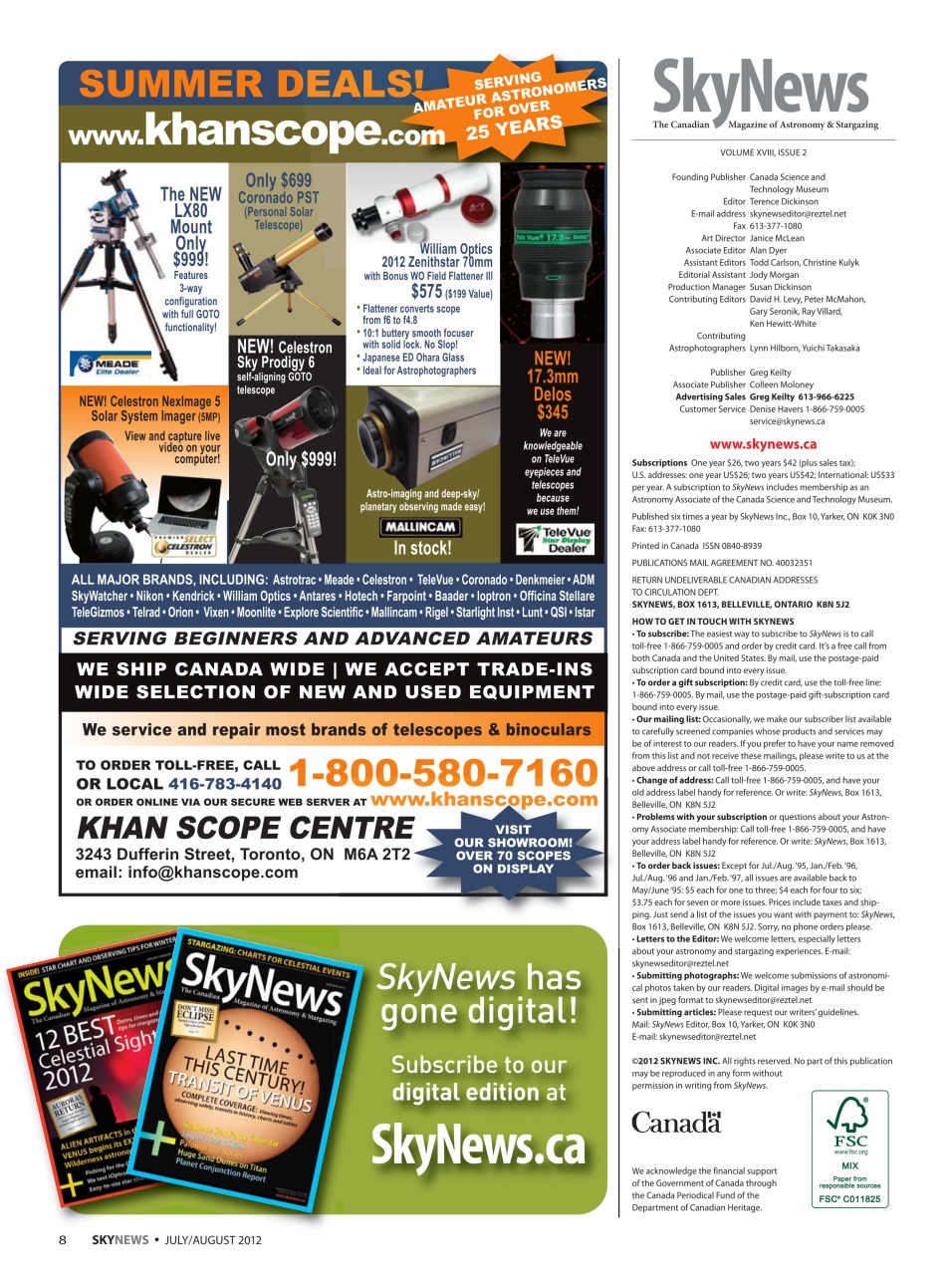 SkyNews Preview Pages