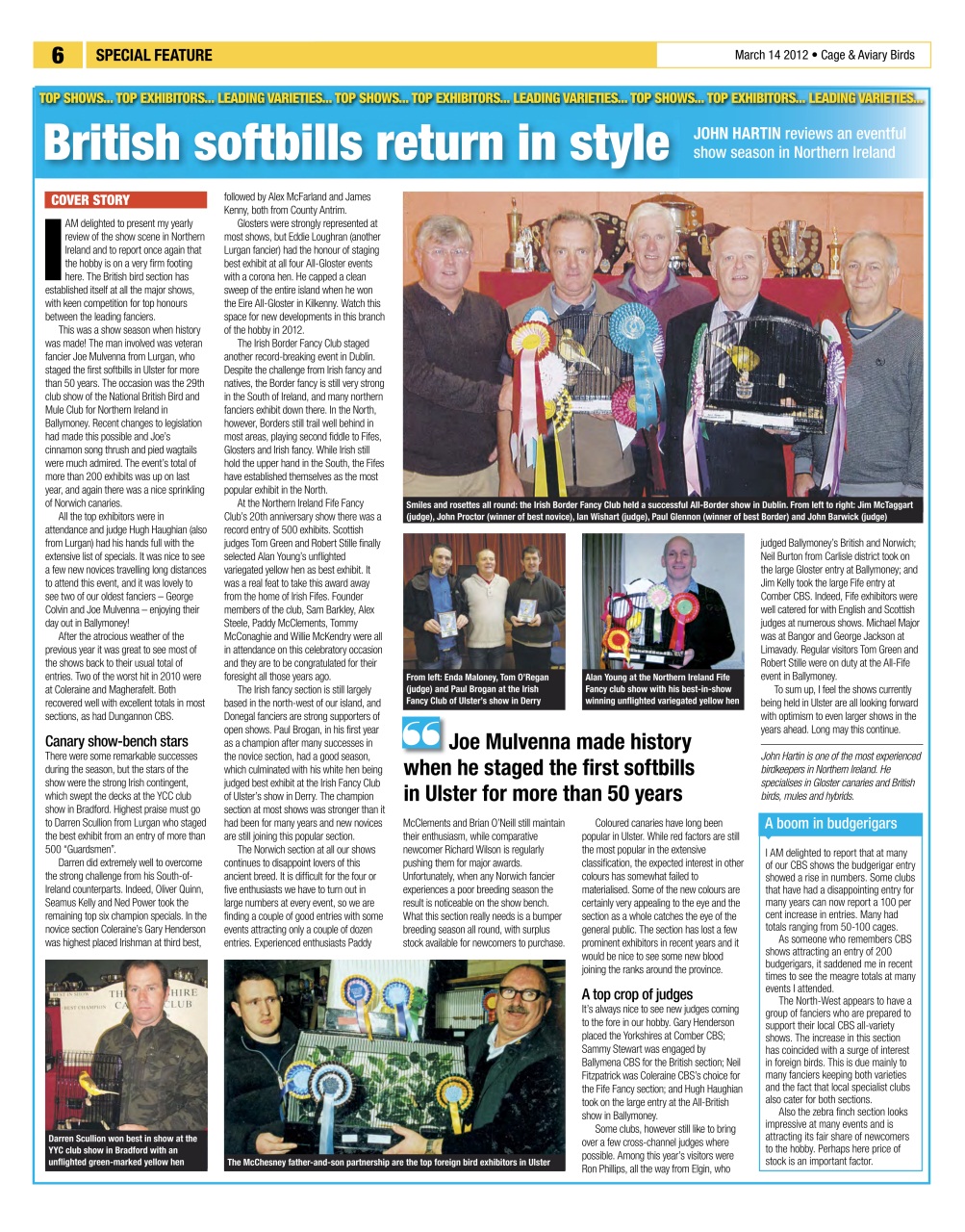 Cage & Aviary Birds Preview Pages