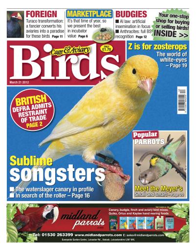 Cage & Aviary Birds issue 