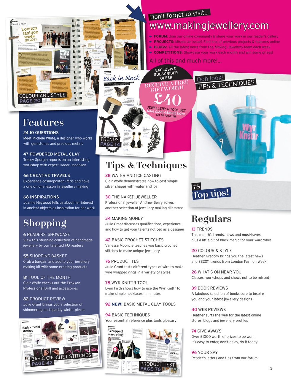 Making Jewellery Preview Pages