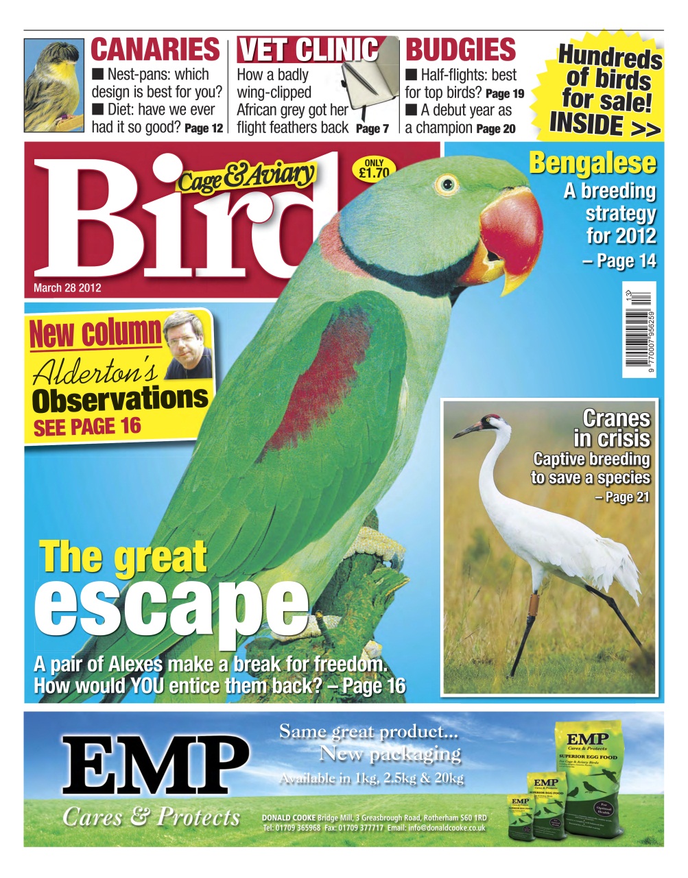 Cage & Aviary Birds Preview Pages