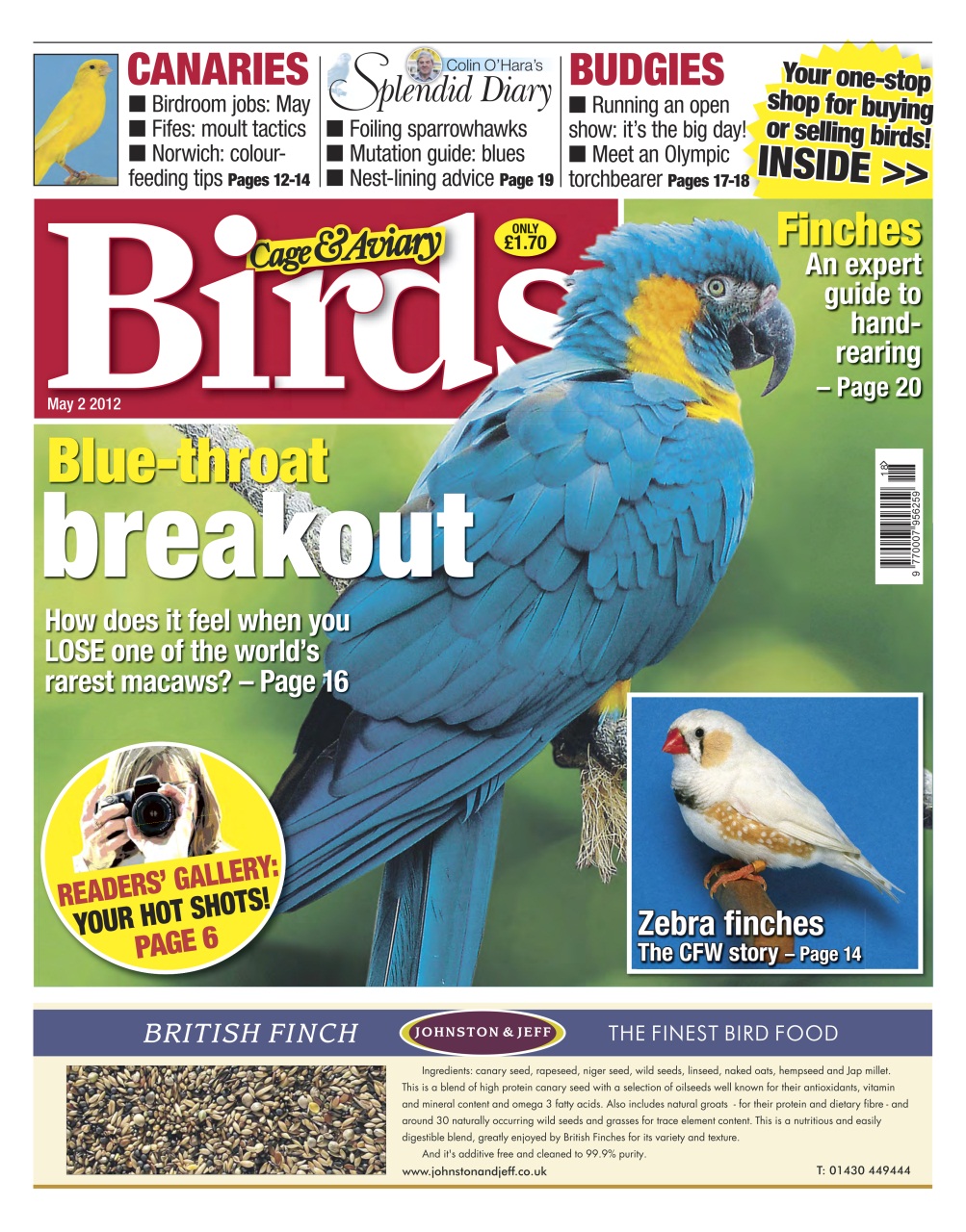 Cage & Aviary Birds Preview Pages