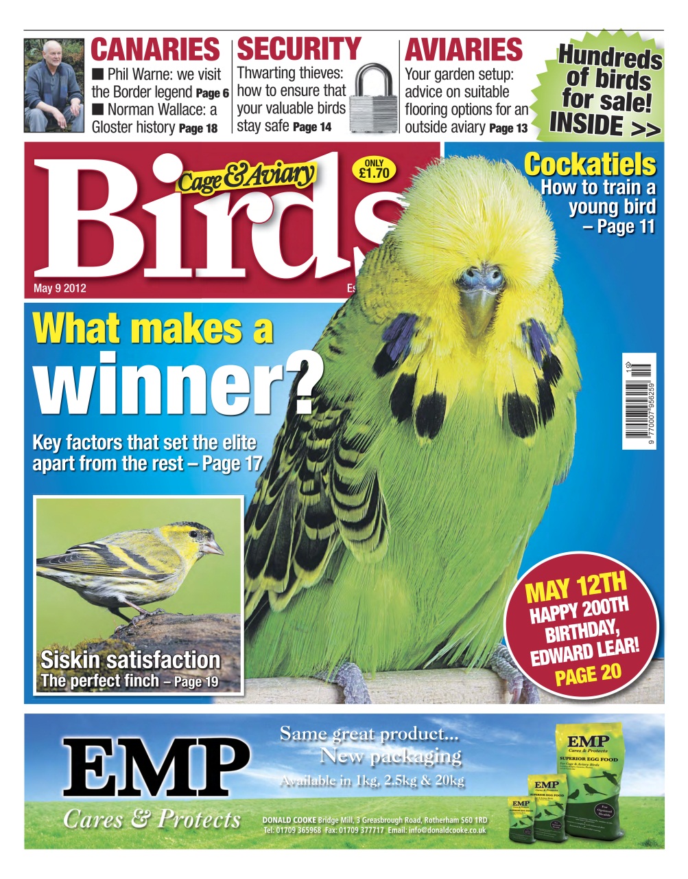 Cage & Aviary Birds Preview Pages