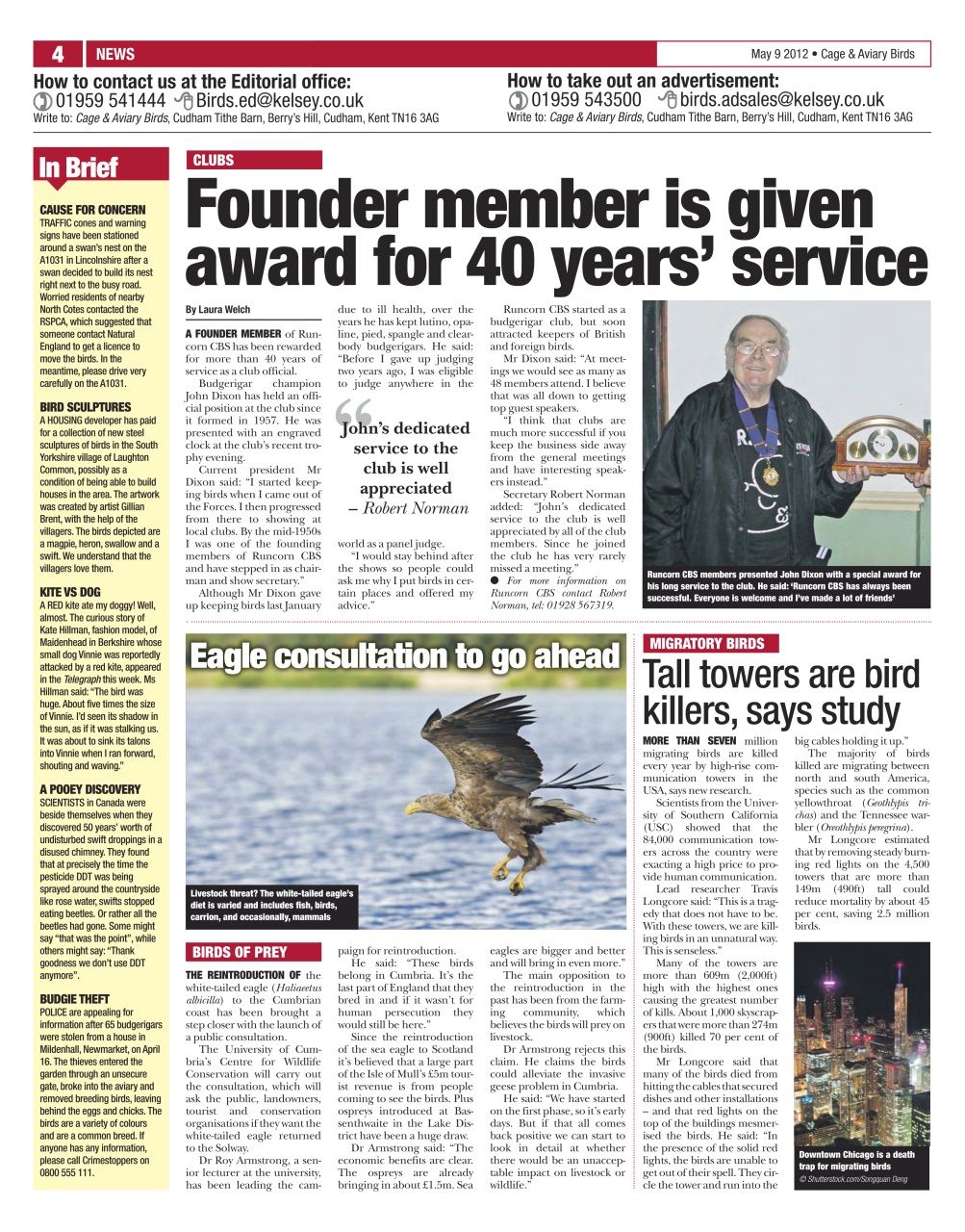 Cage & Aviary Birds Preview Pages