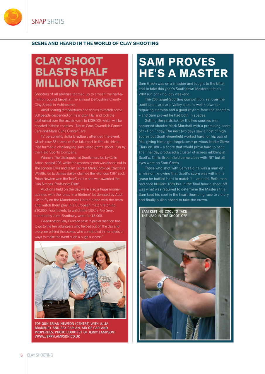 Clay Shooting Preview Pages