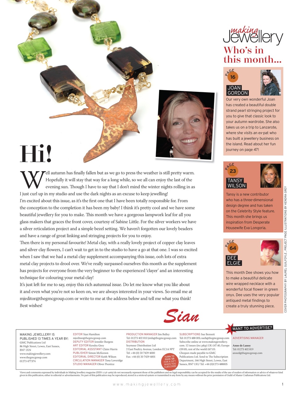 Making Jewellery Preview Pages