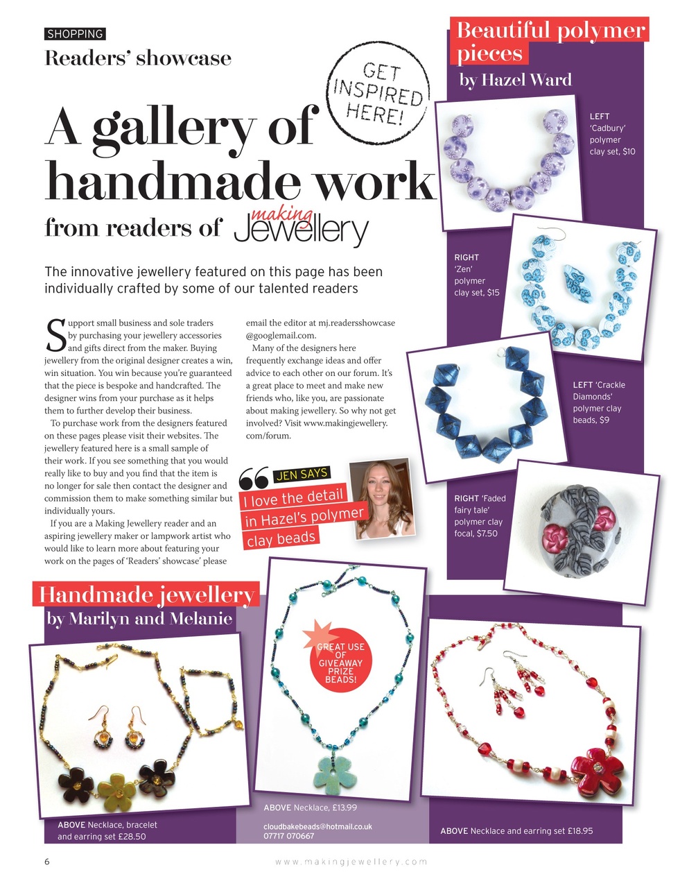 Making Jewellery Preview Pages