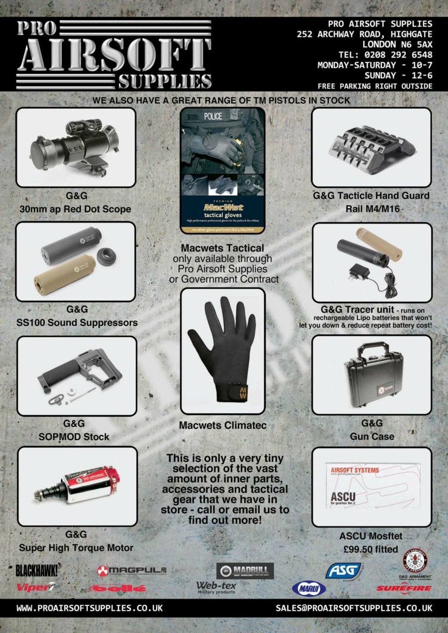 Airsoft Action Preview Pages