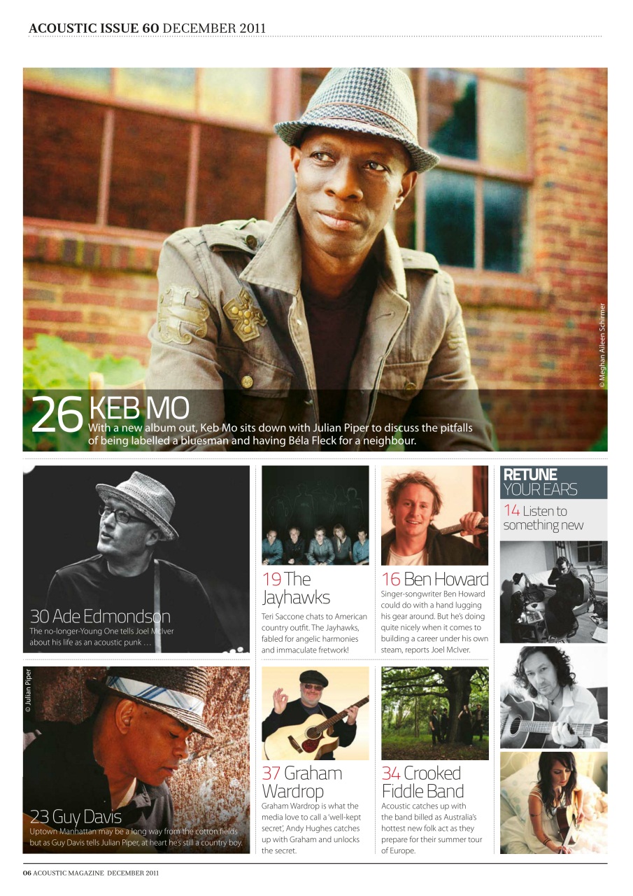 Acoustic Preview Pages