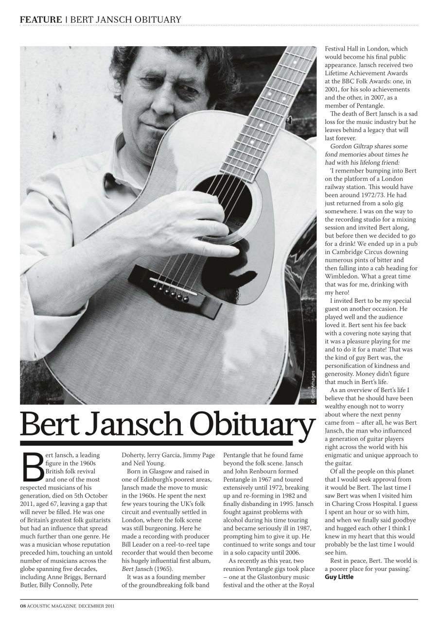 Acoustic Preview Pages