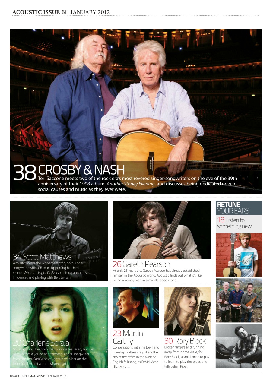 Acoustic Preview Pages