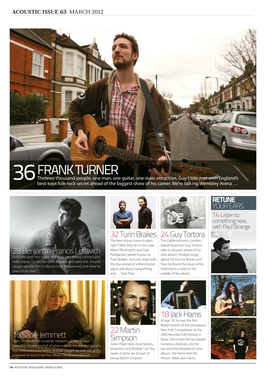 Acoustic Preview Pages