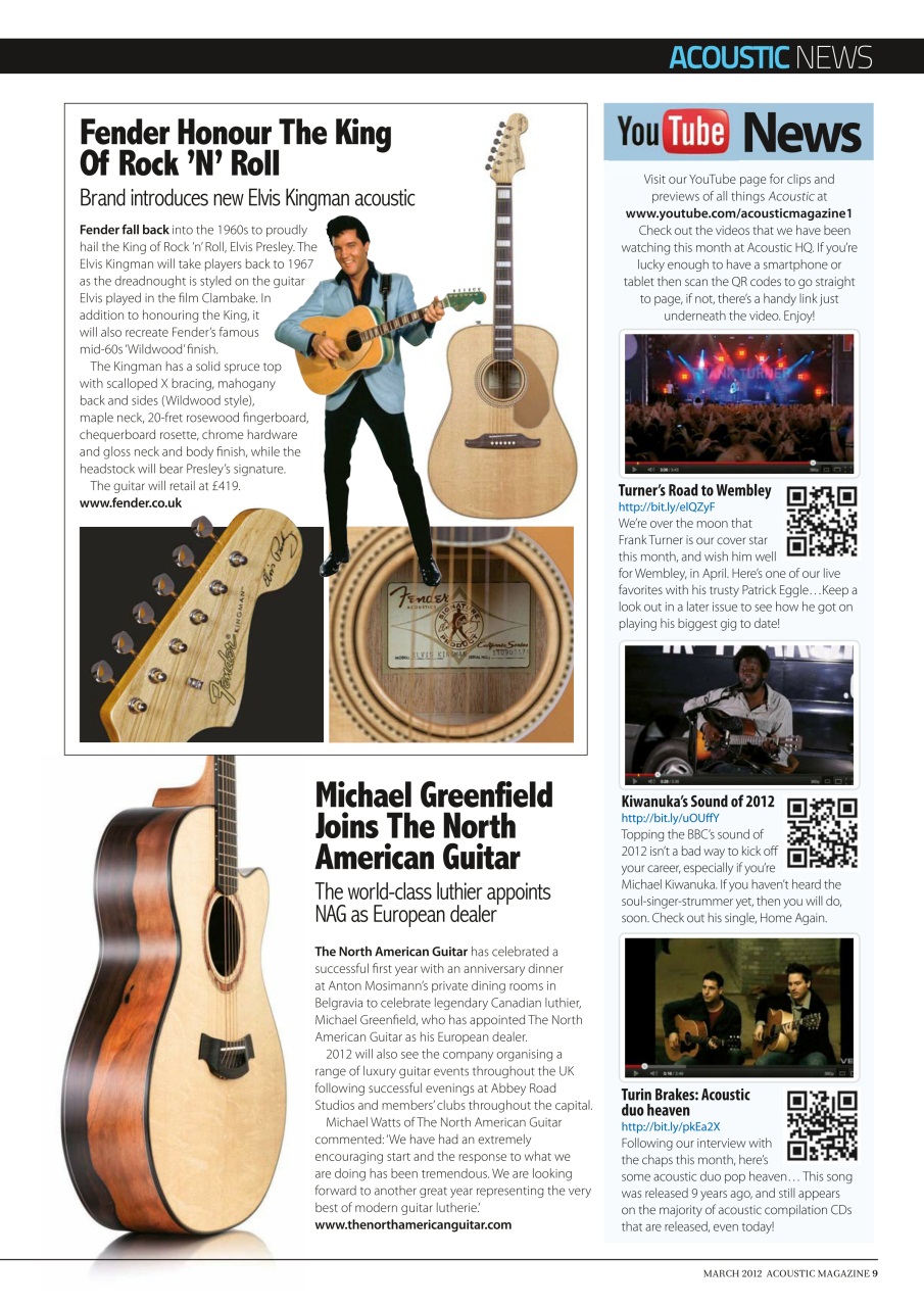 Acoustic Preview Pages