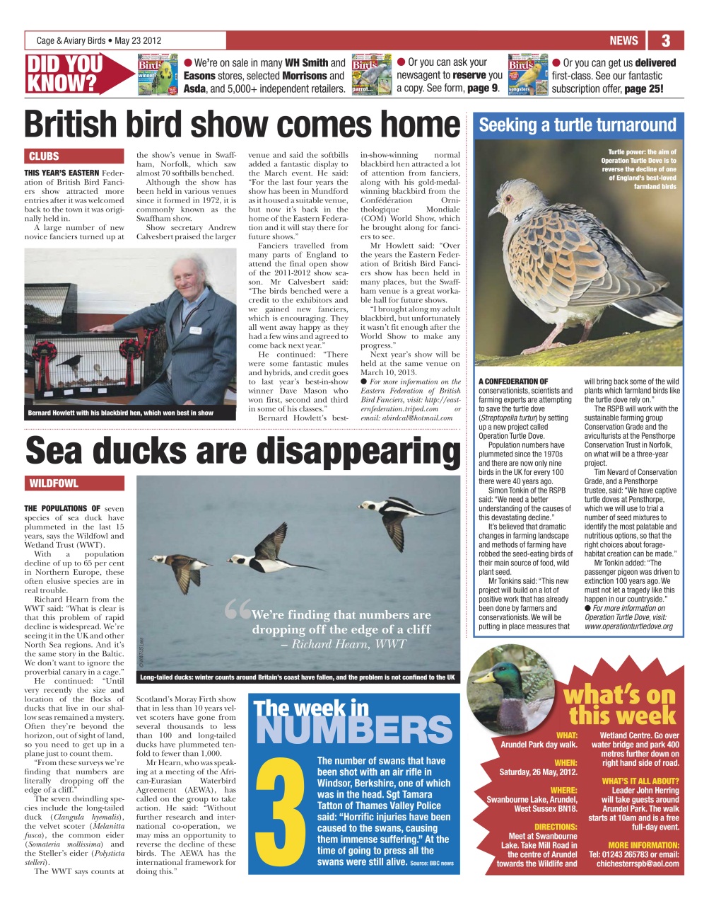 Cage & Aviary Birds Preview Pages