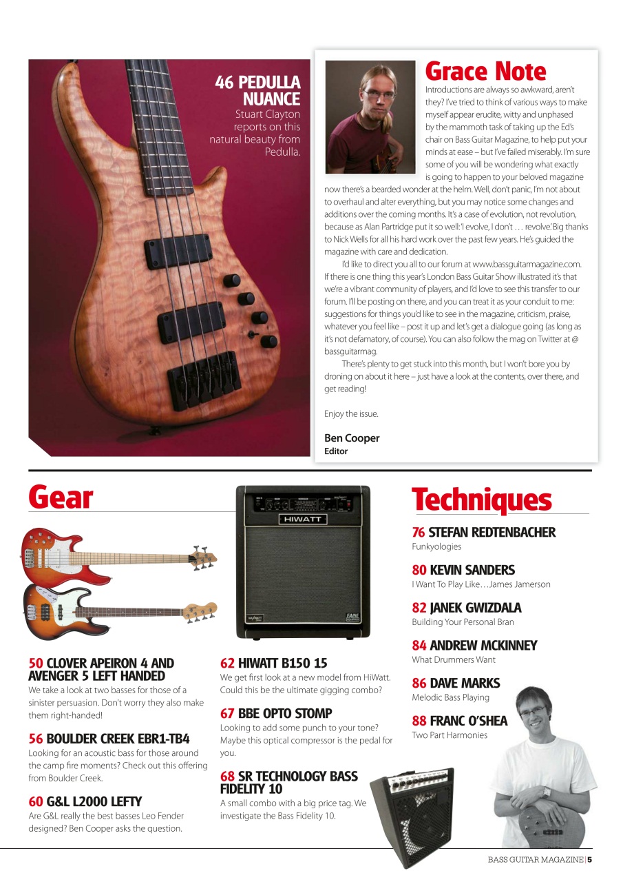 Bass Player UK Preview Pages