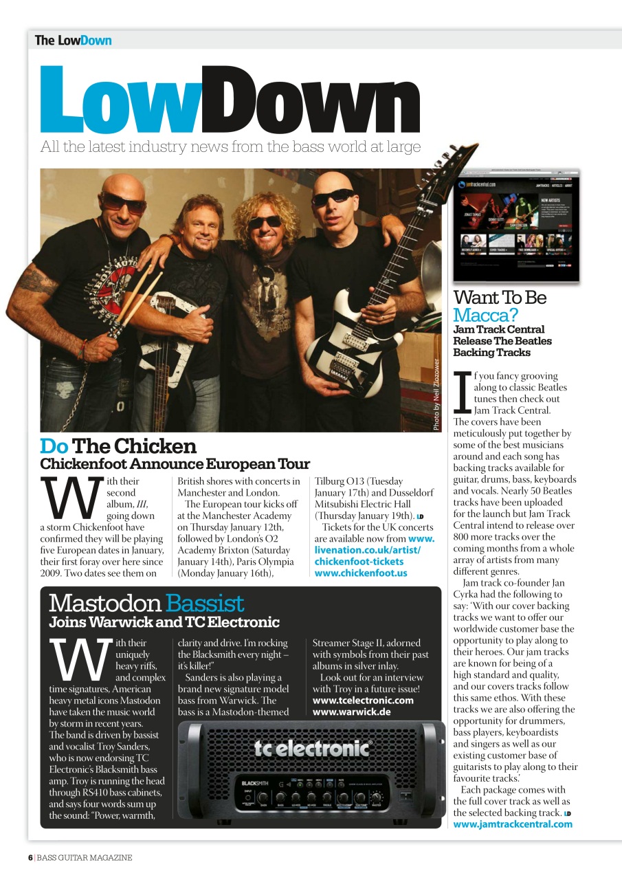 Bass Player UK Preview Pages