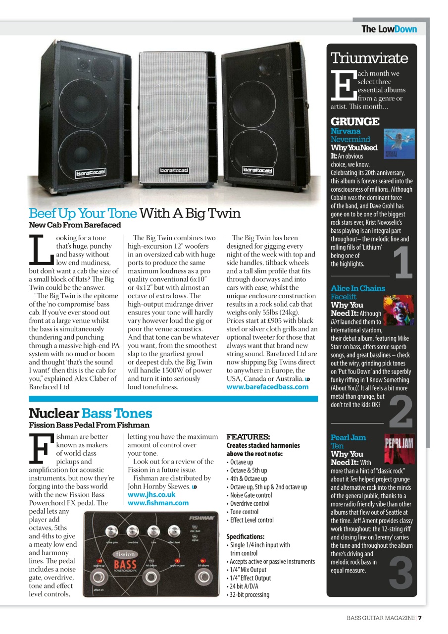 Bass Player UK Preview Pages