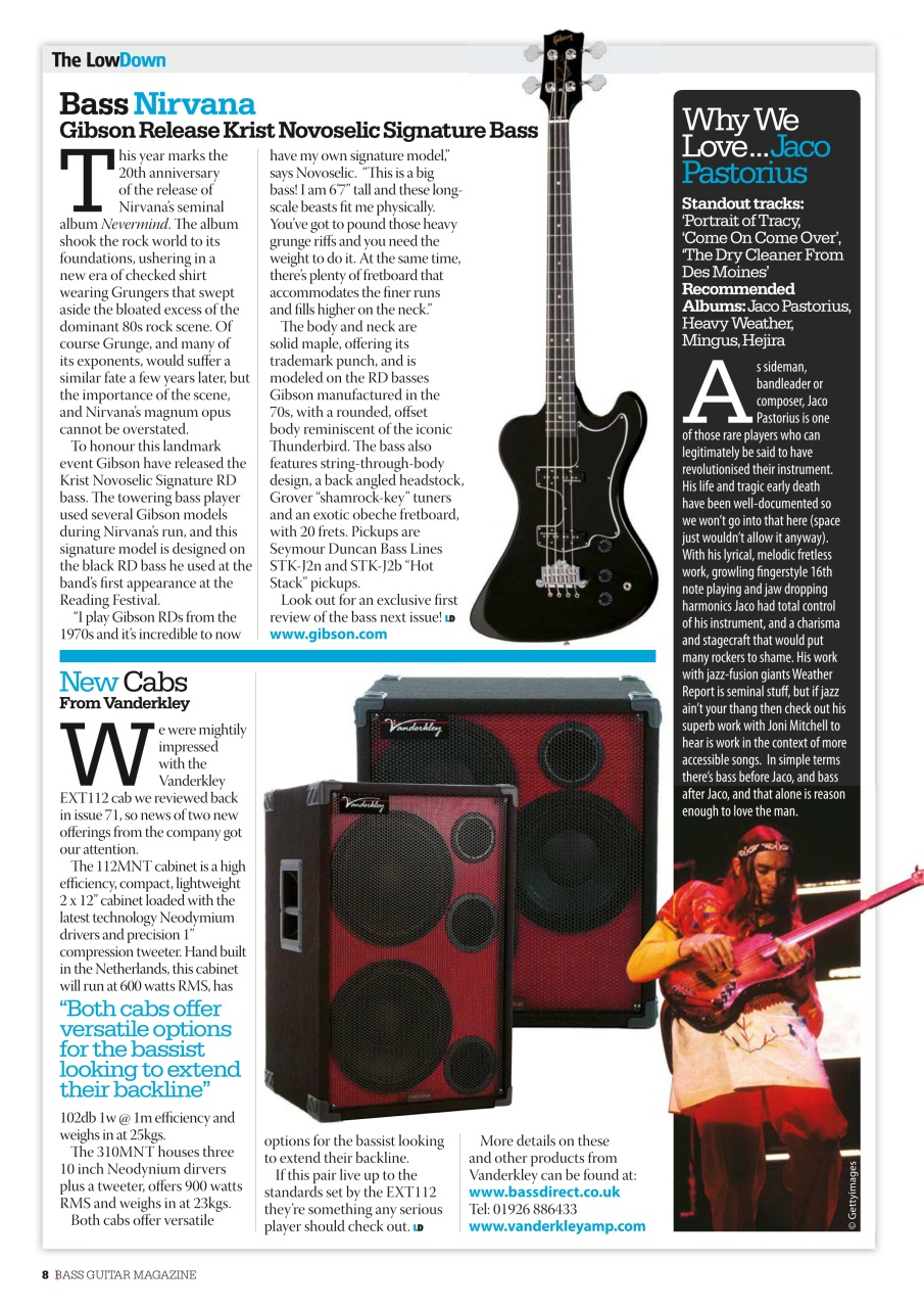 Bass Player UK Preview Pages