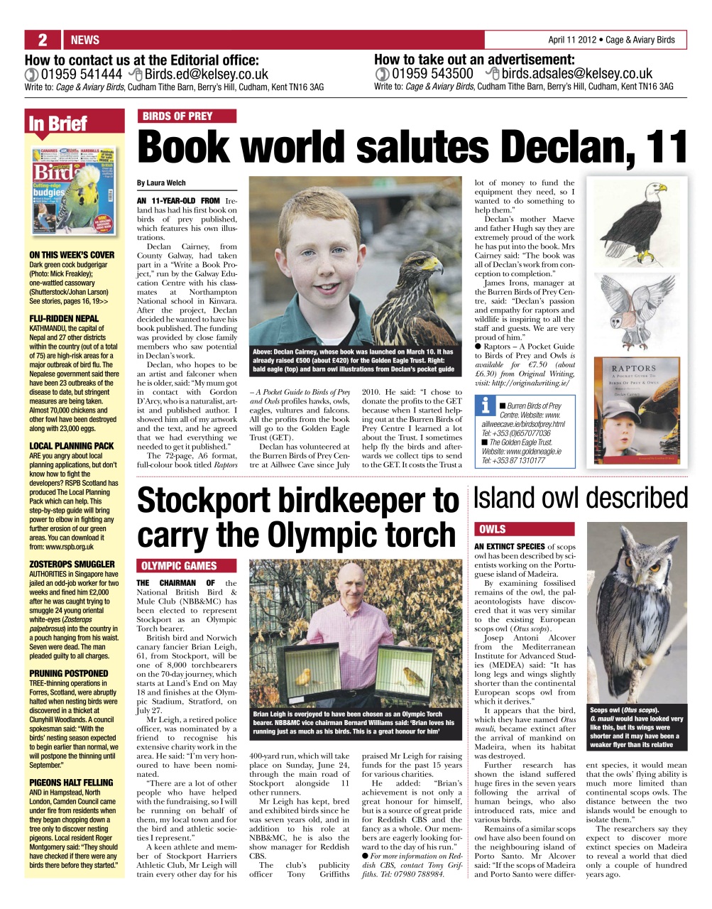 Cage & Aviary Birds Preview Pages