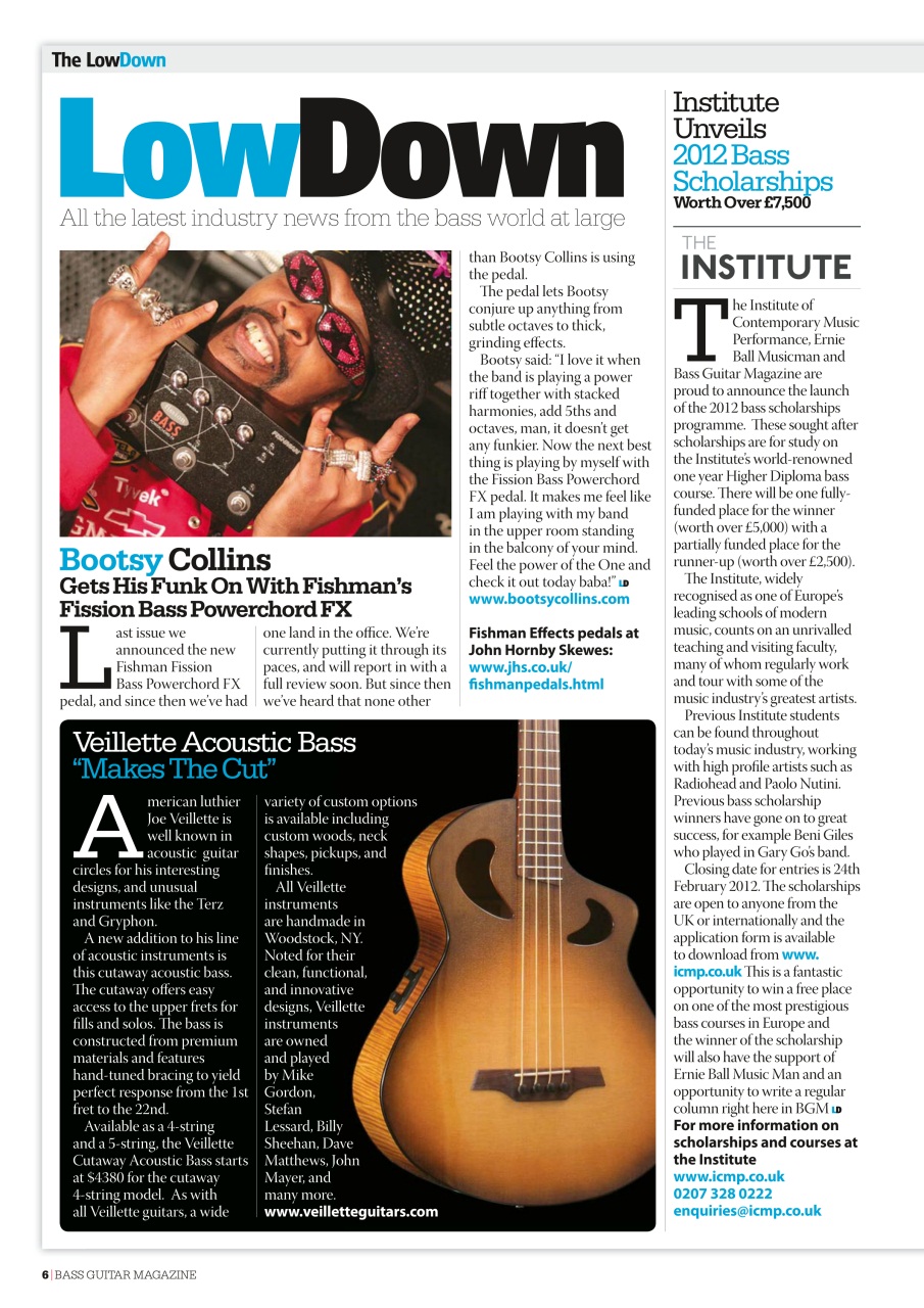 Bass Player UK Preview Pages