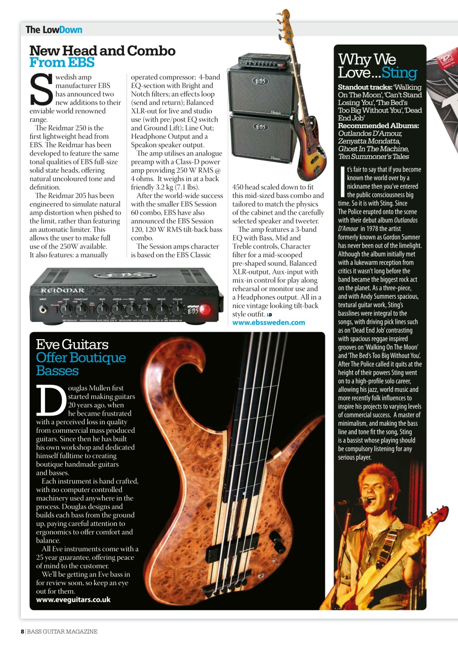 Bass Player UK Preview Pages