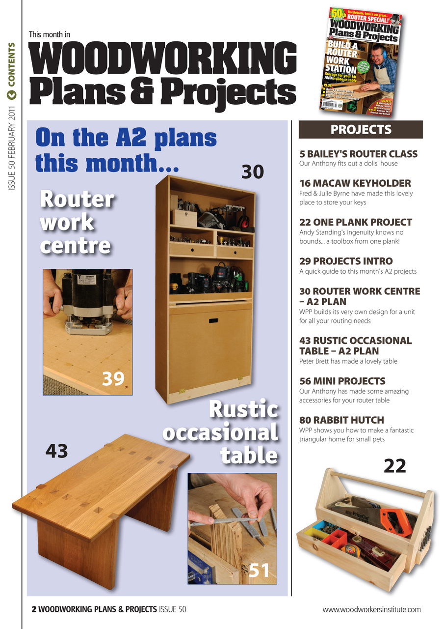 Woodworking Crafts Magazine Preview Pages