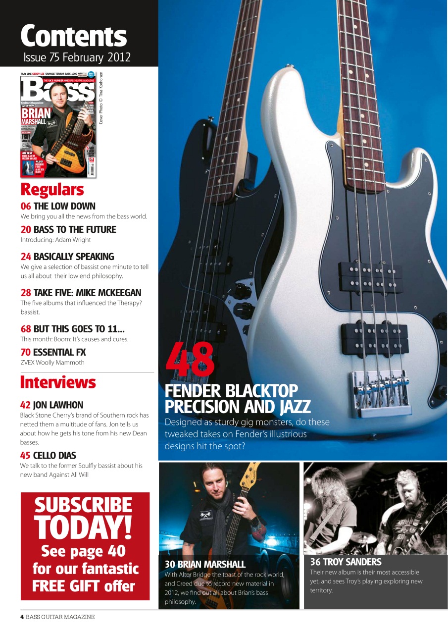 Bass Player UK Preview Pages