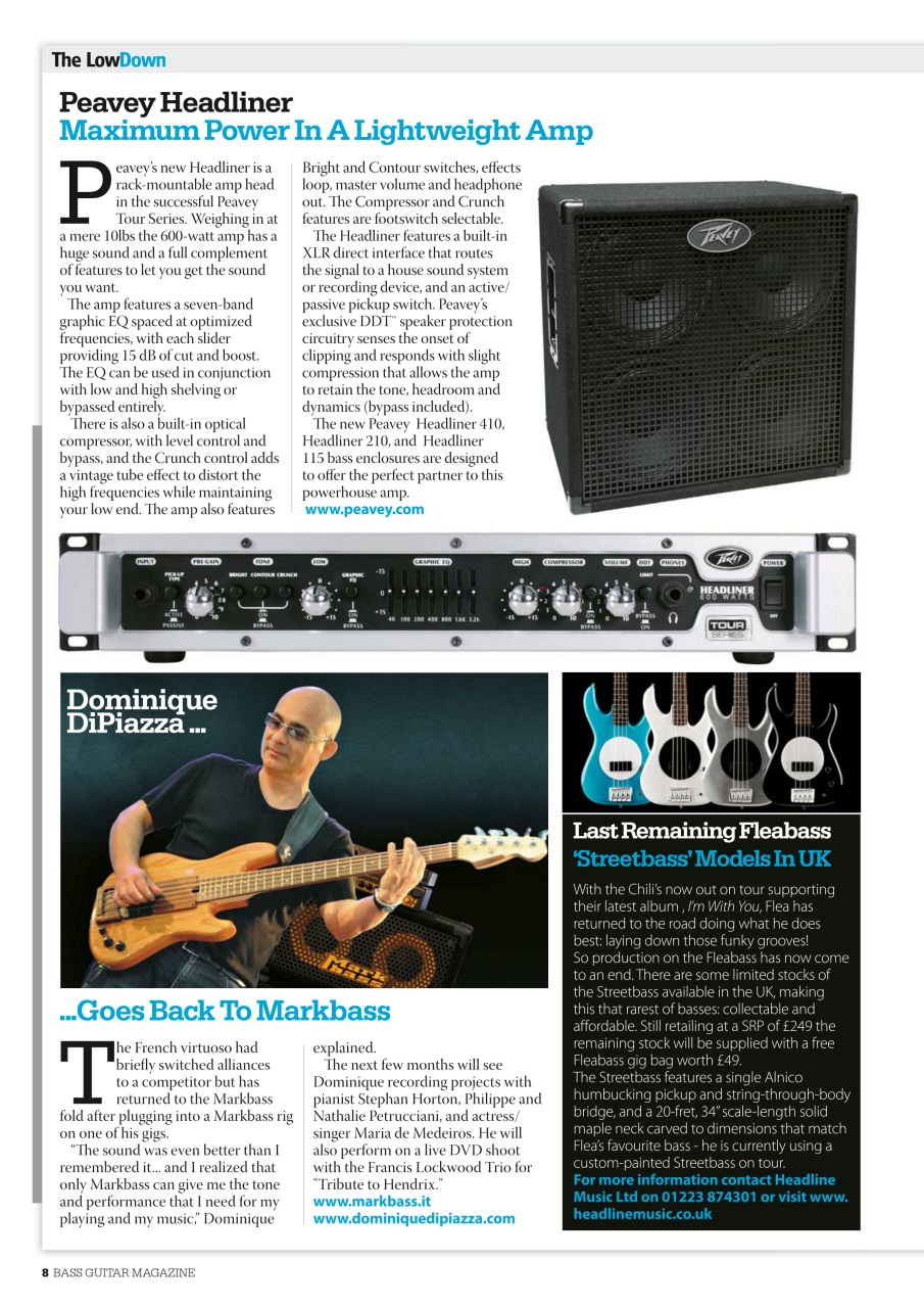 Bass Player UK Preview Pages