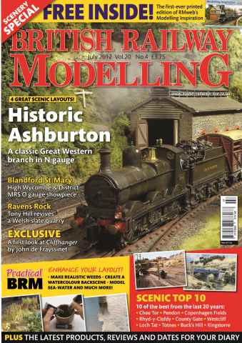 British Railway Modelling (BRM) issue JULY 2012