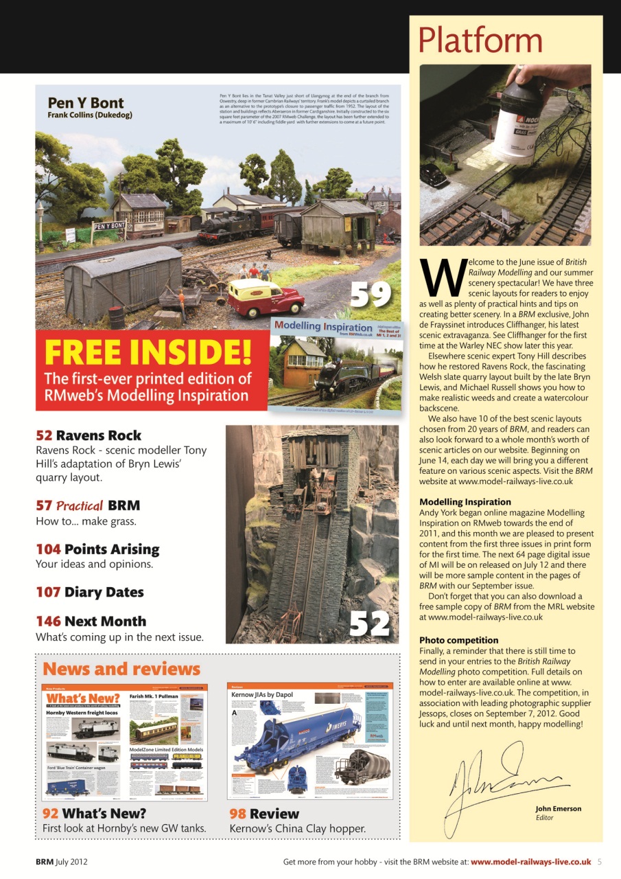 British Railway Modelling (BRM) Preview Pages