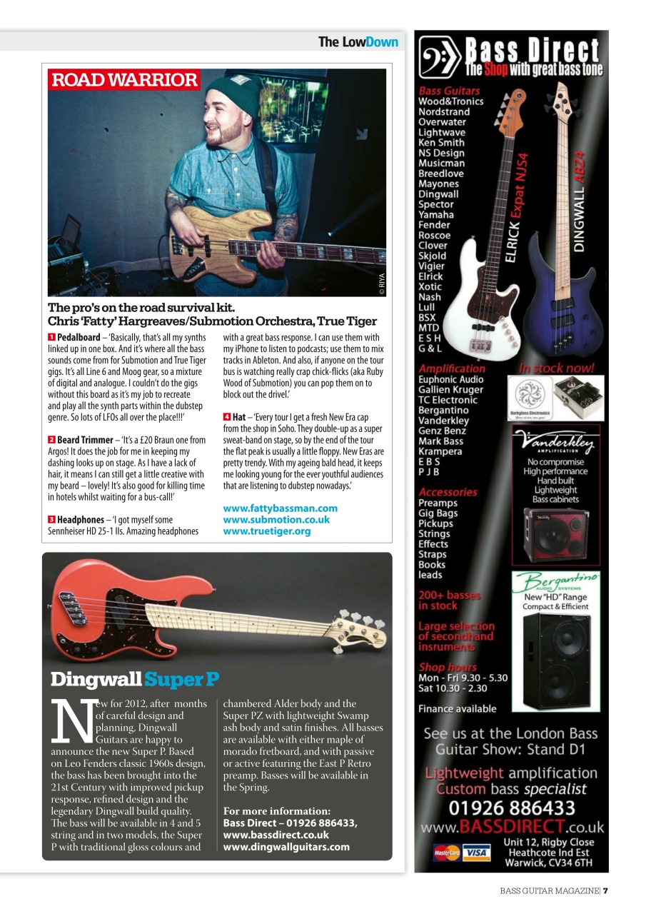 Bass Player UK Preview Pages