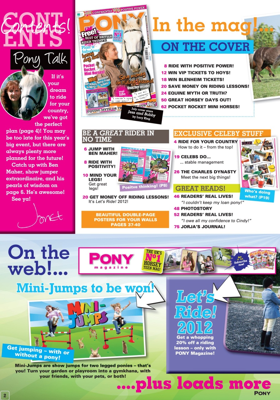 Pony Magazine Preview Pages